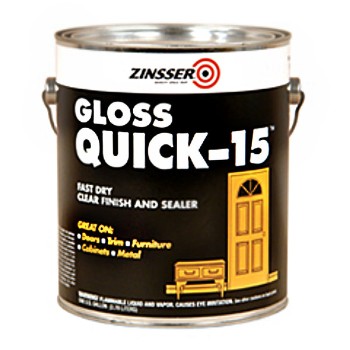 Rust-Oleum 07101 Quick-15 Finish & Sealer ~ Gloss,  Gallon
