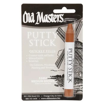 Old Masters Putty Stick, Medium Brown - 1/2 oz