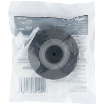 Wall Door Stop, Matte Black - 4"