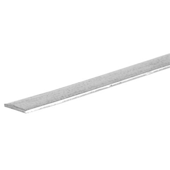 Steelworks Solid Steel Flat, Zinc Plated - 1-1/4" x 36"