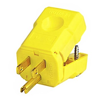 Leviton 021-05256-0PB Python Plug ~  3-Prong