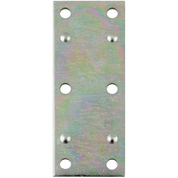 National 220111 Mending Brace, Zinc ~ 3 1/2" x 1 3/8"