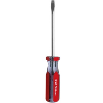Great Neck A10C 1/8x2 Chr Slo Screwdriver