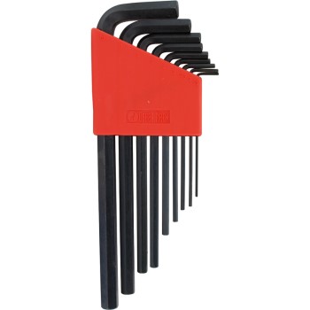 Great Neck Hk9ml Metric Long Hex Key Set, 9 Piece