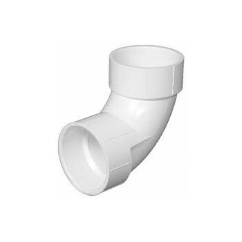 1-1/2 Dwv 90deg Hubxhub Ell