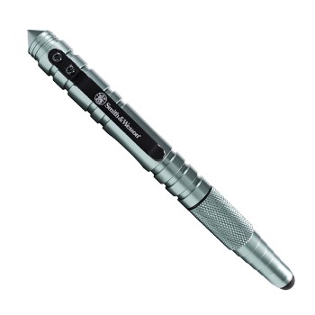 Tactical Pen w/Stylus, Gray