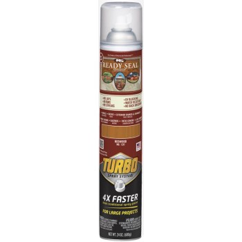 Ready Seal Wood Stain & Sealer Spray, Redwood - 24 oz