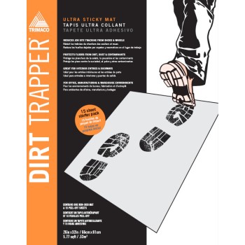 Trimaco 01261 Dirt Trapper Sticky Mat Kit