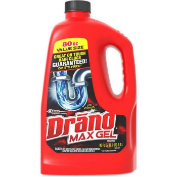 Sc Johnson 40109 80oz Drano Max Gel