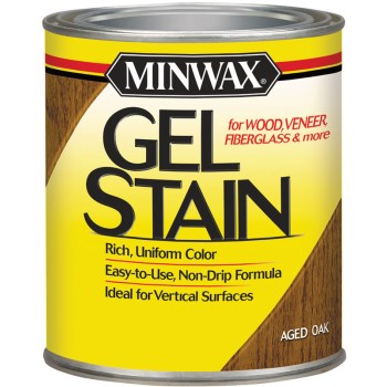 Minwax 66020 Gel Stain, Aged Oak ~ Quart