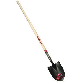 Ames 45520 Round Point Shovel With Wooden Handle