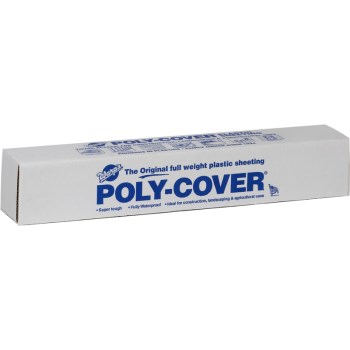 Warp's Poly Cover Sheeting, Clear - 2 Mil, 12 x 200 Ft