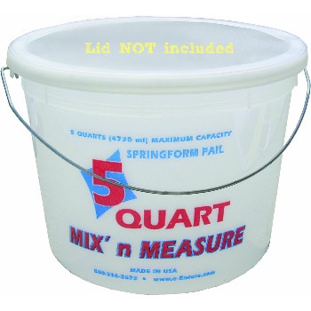 Mix N Measure Pail, 5 quart