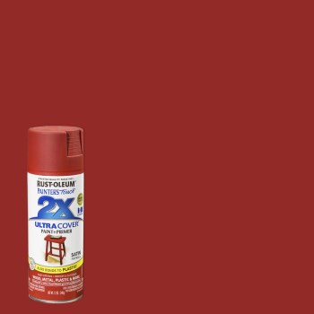 Painter's Touch Ultra Cover 2X Spray, Paprika Satin - 12 oz