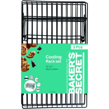 Non-Stick Cooling Rack Set - 3pc