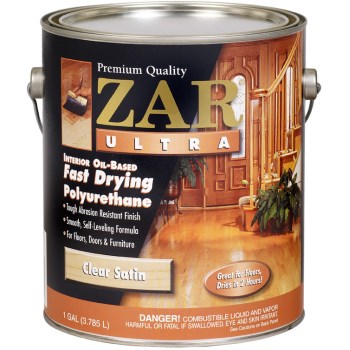 ZAR® Ultra Clear Polyurethane,  Satin ~ Gallon