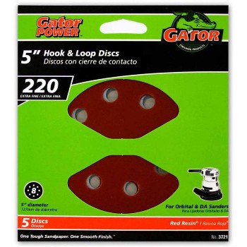 Ali Industries 3721 5in. 220 Hook &amp; Loop Disc