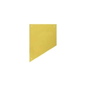 National 244079 Brass Kickplates, Visual Pack 1996 8 x 34 inches 