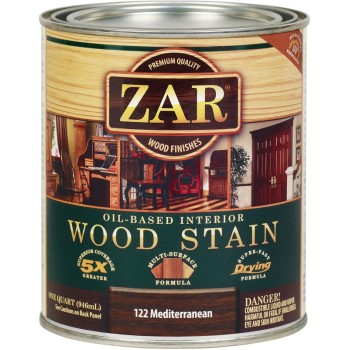 UGL 12212 ZAR Wood Stain,  Mediterranean ~ Quart