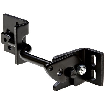 National 101394 Adjustable Heavy Duty Gate Latch ~ Solid Black 