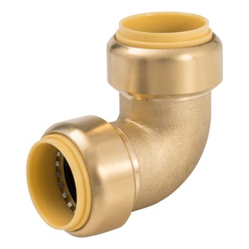 90 Deg Brass Elbow - 1" x 1"