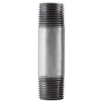 Galvanized Steel Pipe Nipple - 1-1/4" x 1-5/8"