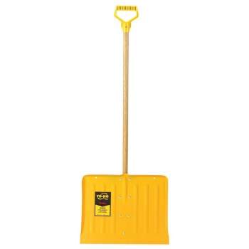 Steel Snow Shovel, 15 x 18 inches Blade