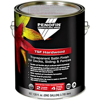 Penofin FAHNSGA TSF Architectural Hardwood Stain,  Natural Satin Finish ~ Gallon