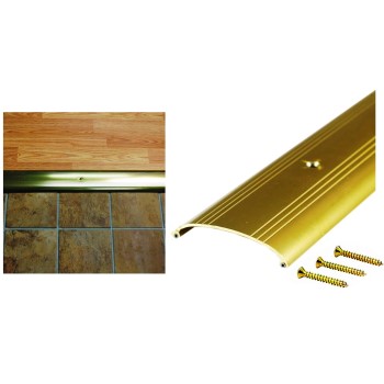 M-D Bldg Prods 09415 Threshold, Low Boy, Bright Gold Finish  ~ 36"