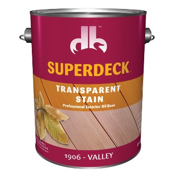 SuperDeck/DuckBack DB-1906 SuperDeck Exterior Transparent Stain,  Valley ~ Gallon