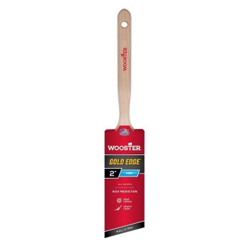 Gold Edge Angle Sash Brush   2"