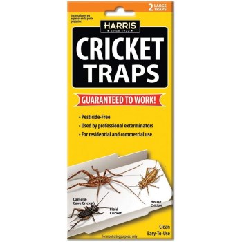 Harris  CTRP Cricket Traps,  All Natural ~ Pack of 2 