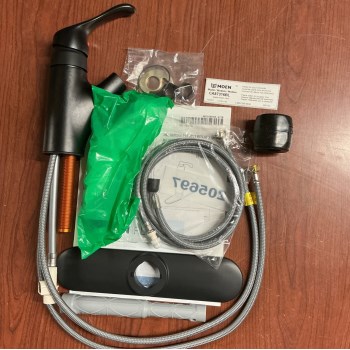 Moen Renzo One-Handle Kitchen Faucet - Matte Black