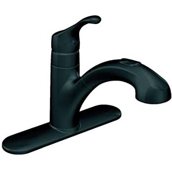 Moen Renzo One-Handle Kitchen Faucet -Matte Black