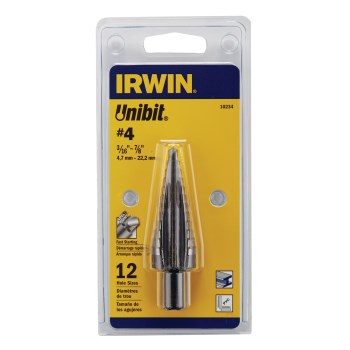 Unibit Step Drill ~ #4