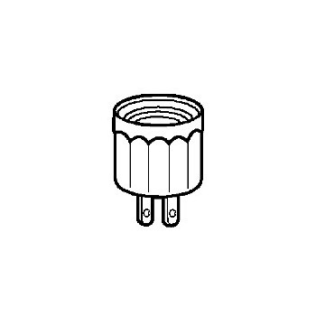 Leviton C20-00061-000 Outlet Adapter