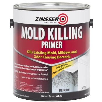 Zinsser 276049 Mold Killing Primer, White ~ Gallon