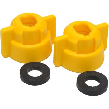 Valley Industries Quick Detach Nozzle Cap with Gasket - 2pk