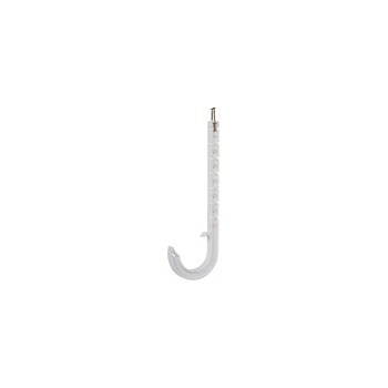 5538w 3 Dwv White J-Hook