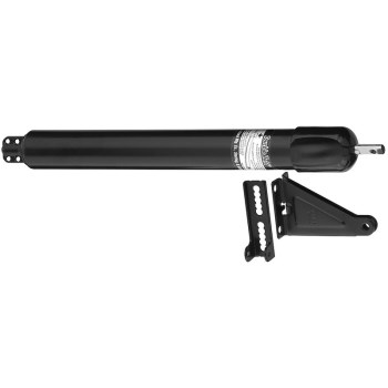 Black Touch'N' Hold Door Closer - VP 1345