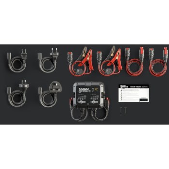 2 Bank Battery Charger