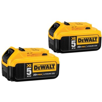 DEWALT 20V MAX XR 5.0Ah XR Batteries - 2