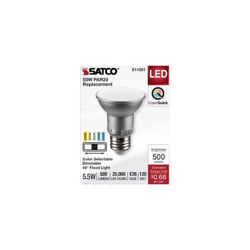 5.5w Par20 5cct Bulb
