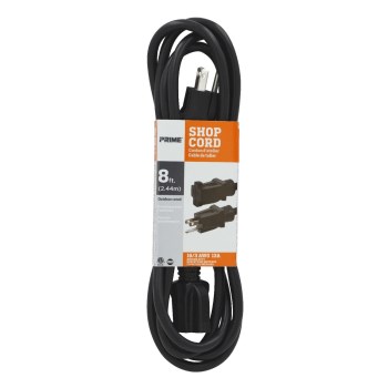 8 16/3 Black Cord