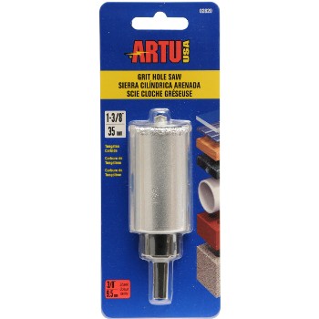 ArtuUSA 02820 1-3/8in. Tc Grit Hole Saw