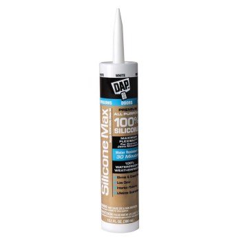 Silicone Max Sealant, White - 10.1 oz
