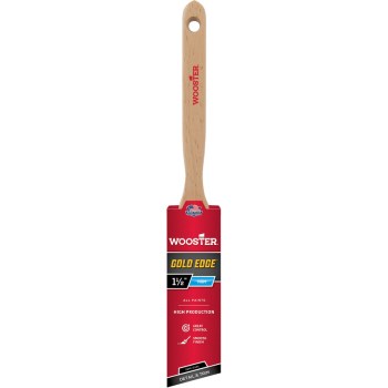 Angle Sash Brush, Semi Oval ~ 1 1/2"