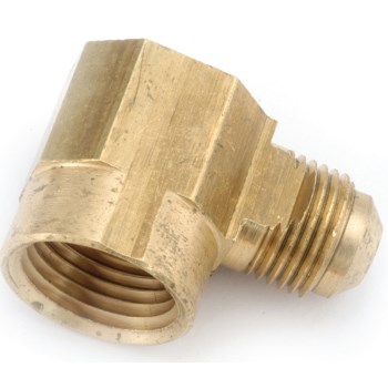 Anderson Metals Lead Free Brass Flare Elbow - 5/8" x 3/4" FPT
