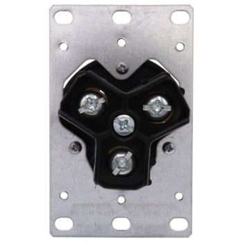 Range Outlet, Flush - 50 Amp, Black