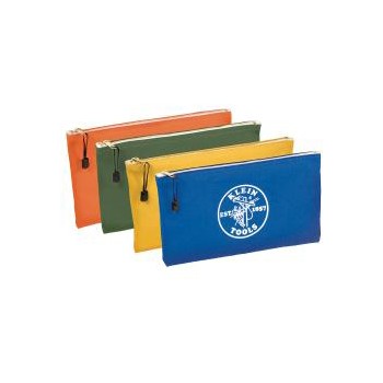 Klein Tools 5140 Canvas Zipper Bags ~ 4 Pack
